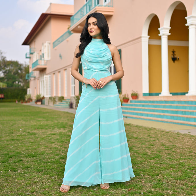 Glaring Blue Jumpsuit